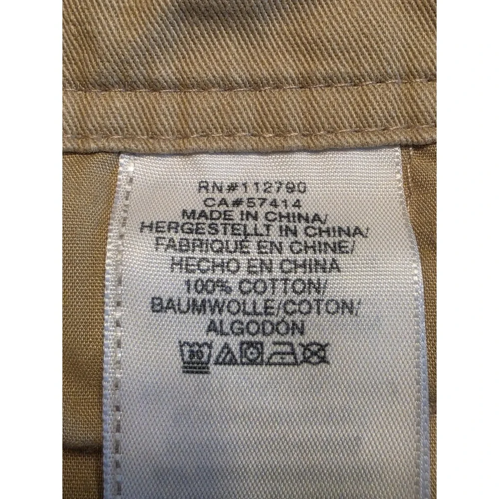 True Religion Cargo Shorts‎ Mens Size 36 Tan 100% Cotton 12.5